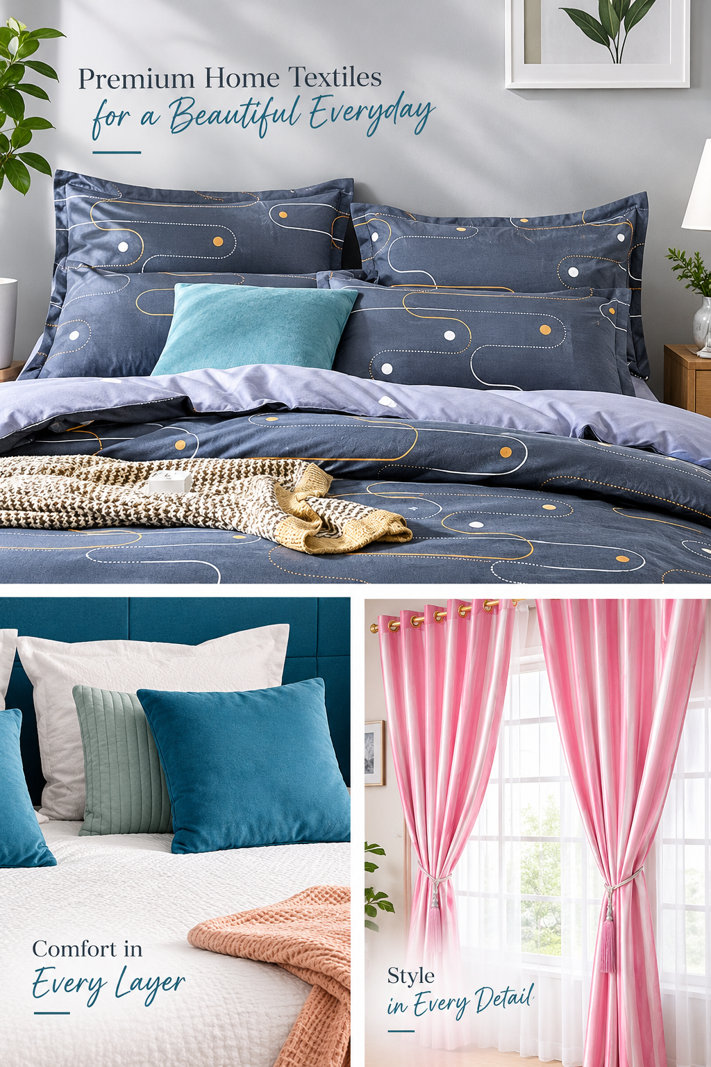 Home textile manufacturer in India Home textile manufacturer in India